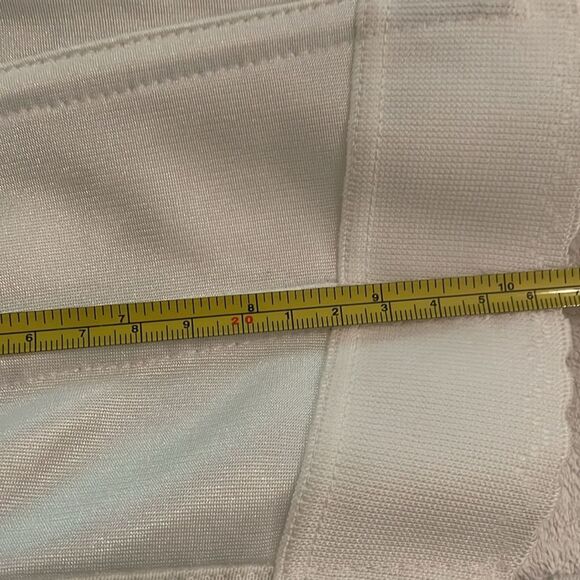 Carnival White Low Plunge longline Bustier Bra 203 strapless Womens 34A Bride - Picture 8 of 9